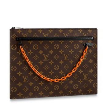 Louis Vuitton A4 Pouch Monogram Canvas M44484