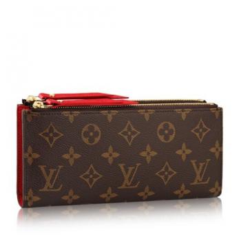 Louis Vuitton Adele Wallet Monogram Canvas M61287