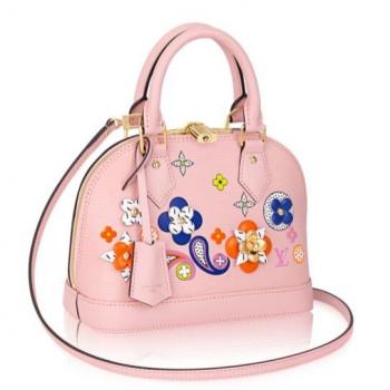 Louis Vuitton Alma BB Bag Epi Leather Flower M54986