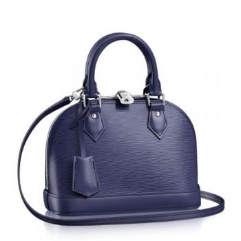 Louis Vuitton Alma BB Bag In Indigo Epi Leather M40855