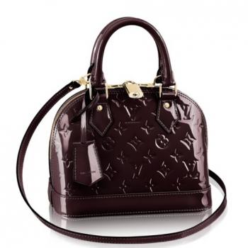 Louis Vuitton Alma BB Bag Monogram Vernis M91678