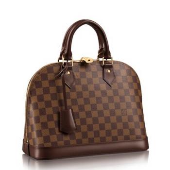 Louis Vuitton Alma PM Bag Damier Ebene N53151