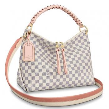 Louis Vuitton Beaubourg Hobo MM Bag Damier Azur N40343