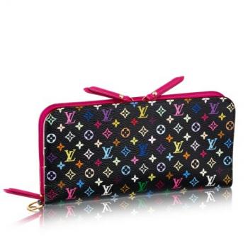 Louis Vuitton Black Insolite Wallet Monogram Multicolore M93754