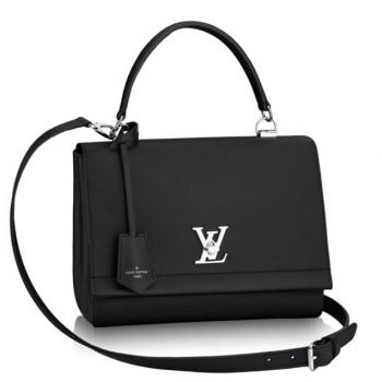 Louis Vuitton Black Lockme II Bag M50250