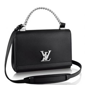 Louis Vuitton Black Lockme II BB Bag M51200