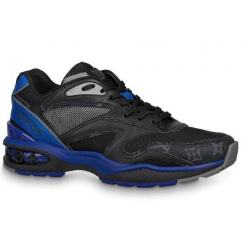 Louis Vuitton Blue/Black LV Trail Sneakers