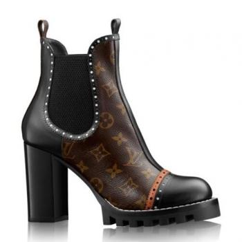 Louis Vuitton Boyish Ankle Boot Monogram Canvas