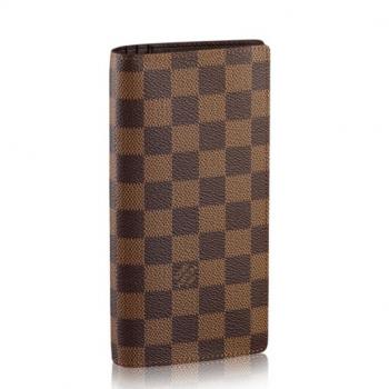 Louis Vuitton Brazza Wallet Damier Ebene N60017