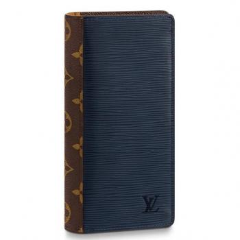 Louis Vuitton Brazza Wallet Epi Patchwork M62911