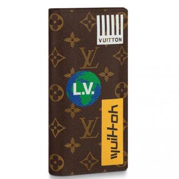 Louis Vuitton Brazza Wallet Monogram Canvas M67823