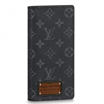 Louis Vuitton Brazza Wallet Monogram Eclipse M69260