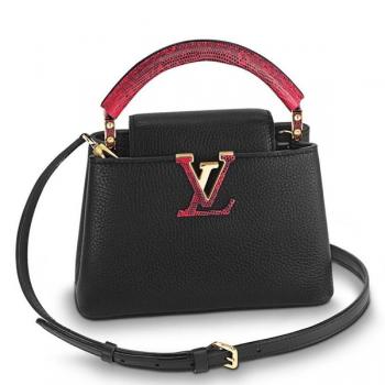 Louis Vuitton Capucines Mini Lizard Handle Bag N94048