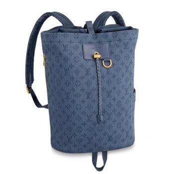 Louis Vuitton Chalk Backpack Monogram Denim M44617