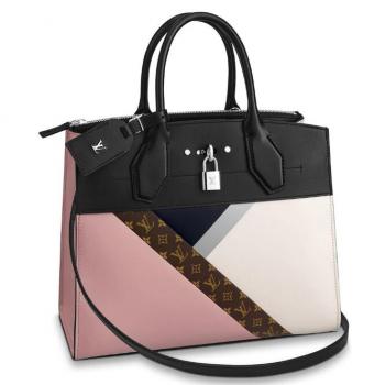 Louis Vuitton City Steamer MM Patchwork Bag M53802