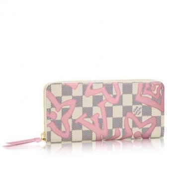 Louis Vuitton Clemence Wallet Damier Azur N60099