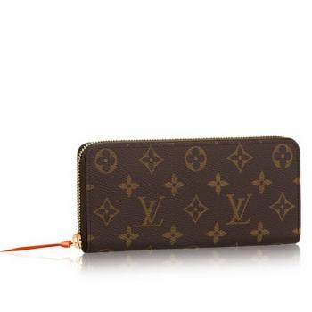 Louis Vuitton Clemence Wallet Monogram Canvas M60743