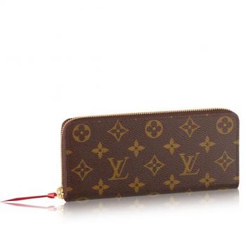 Louis Vuitton Clemence Wallet Monogram Canvas M60859