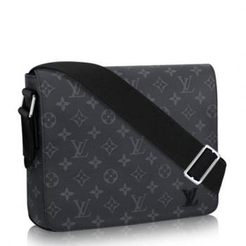 Louis Vuitton District MM Bag Monogram Eclipse M44001