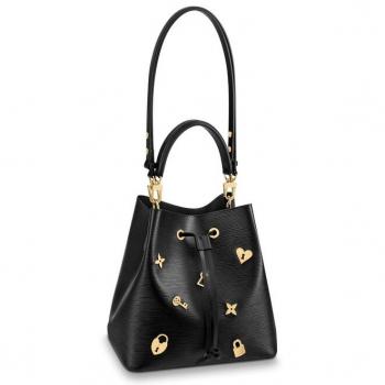 Louis Vuitton Epi Neonoe Bag Love Lock M53237