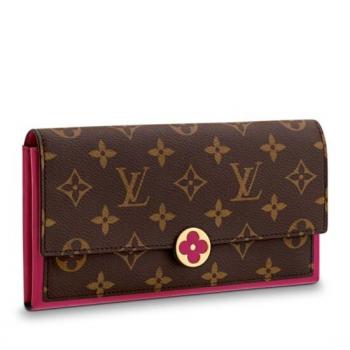 Louis Vuitton Flore Wallet Monogram Canvas M64585