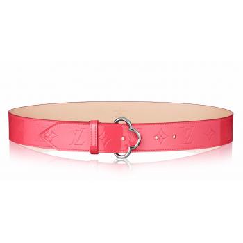 Louis Vuitton Flower Belt Monogram Vernis M9034W