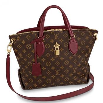 Louis Vuitton Flower Zipped Tote MM Monogram M44348