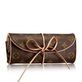 Louis Vuitton Folding Jewellery Case Monogram Canvas M47837