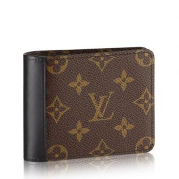 Louis Vuitton Gaspar Wallet Monogram Macassar M93801