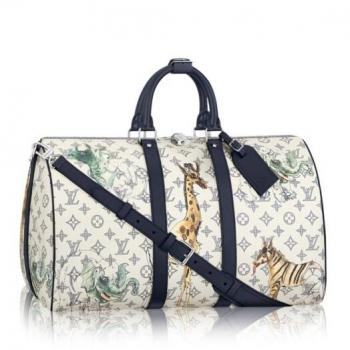 Louis Vuitton Keepall Bandouliere 45 Monogram Savane M41449