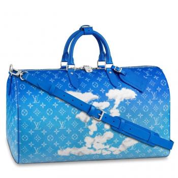 Louis Vuitton Keepall Bandouliere 50 Bag Monogram Clouds M45428