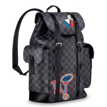 Louis Vuitton League Christopher PM Backpack Damier Graphite N41055