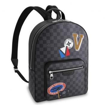 Louis Vuitton League Josh Backpack Damier Graphite N64424