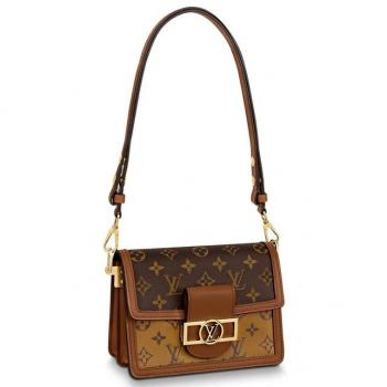 Louis Vuitton Mini Dauphine Bag Monogram Reverse M44580