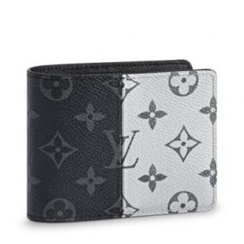 Louis Vuitton Multiple Wallet Eclipse Silver M63025