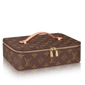 Louis Vuitton Nice Jewelry Case Monogram Canvas M43449