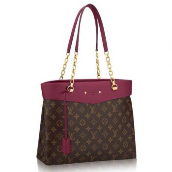 Louis Vuitton Pallas Shopper Bag Monogram Canvas M51196