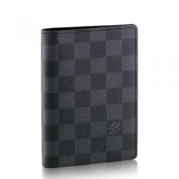 Louis Vuitton Passport Cover Damier Graphite N60031