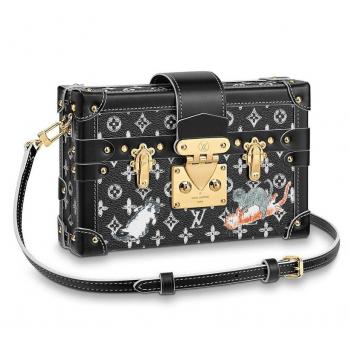 Louis Vuitton Petite Malle Bag Catogram M44437