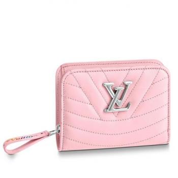 Louis Vuitton Pink New Wave Zipped Compact Wallet M63791