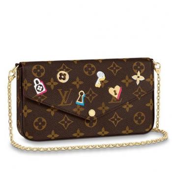 Louis Vuitton Pochette Felicie Monogram Flowers M63999