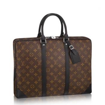 Louis Vuitton Porte Documents Voyage Monogram Macassar M40225