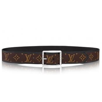 Louis Vuitton Reverso 40MM Belt Monogram Macassar M9007S