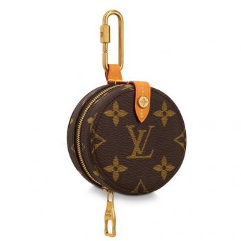 Louis Vuitton Round Coin Purse Monogram Canvas M68524