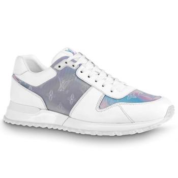 Louis Vuitton Run Away Sneakers In Iridescent Monogram Textile