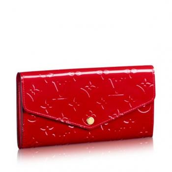 Louis Vuitton Sarah Wallet Monogram Vernis M90208