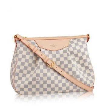 Louis Vuitton Siracusa MM Bag Damier Azur N41112