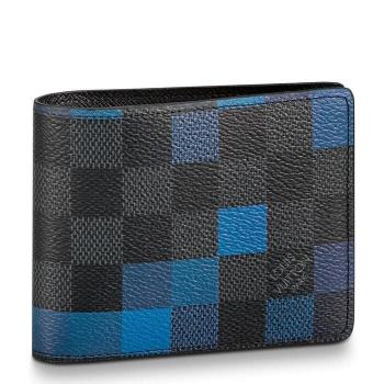 Louis Vuitton Slender Wallet Damier Graphite Pixel N60180