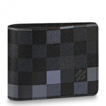 Louis Vuitton Slender Wallet Damier Graphite Pixel N60181