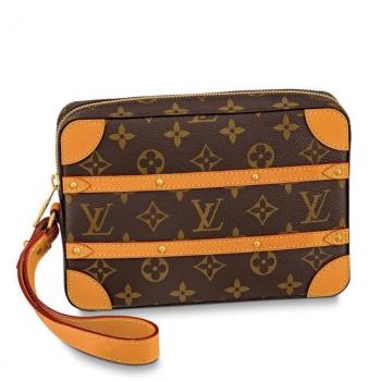 Louis Vuitton Soft Trunk Pouch Monogram Canvas M44779